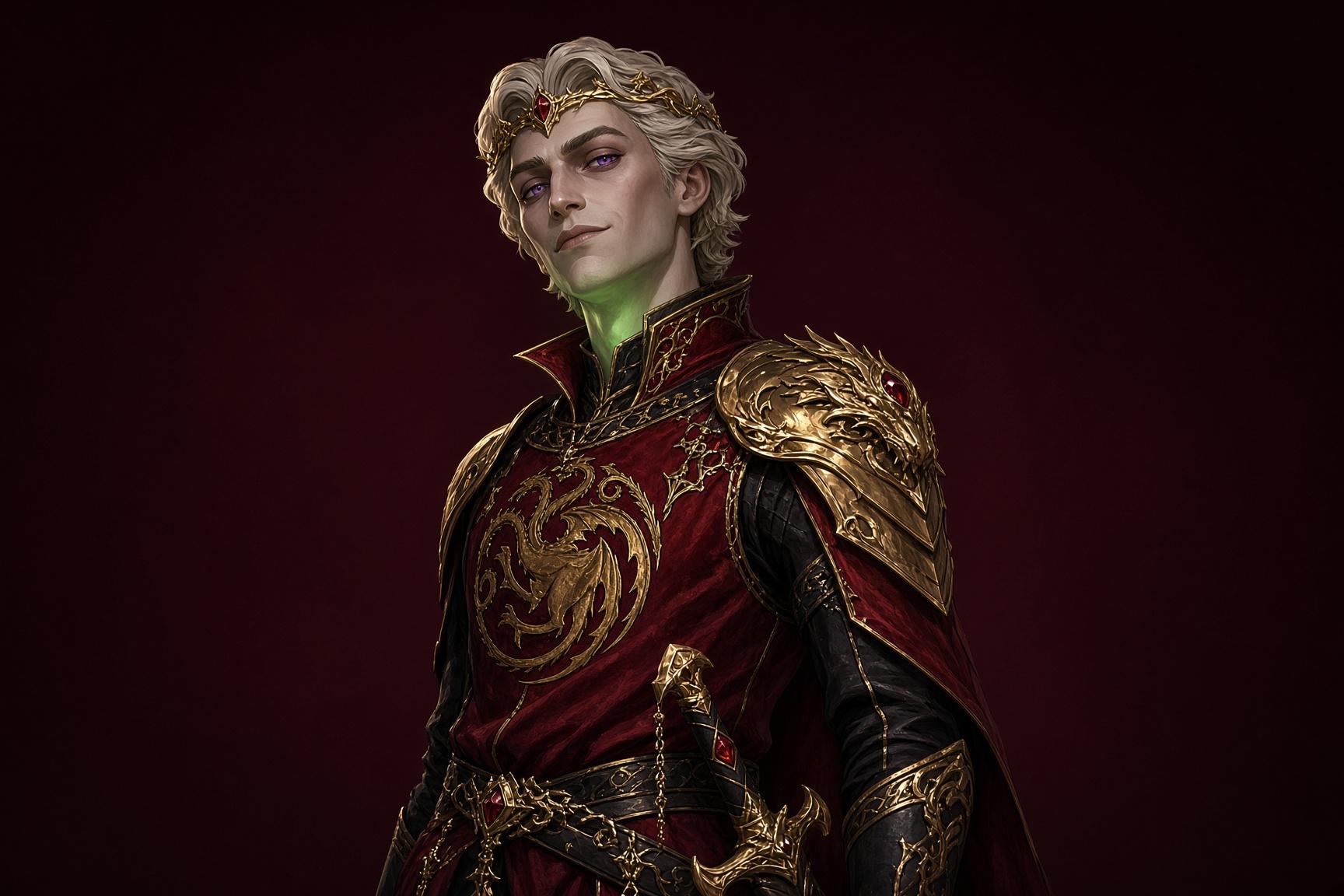 Portrait of Aerion Targaryen