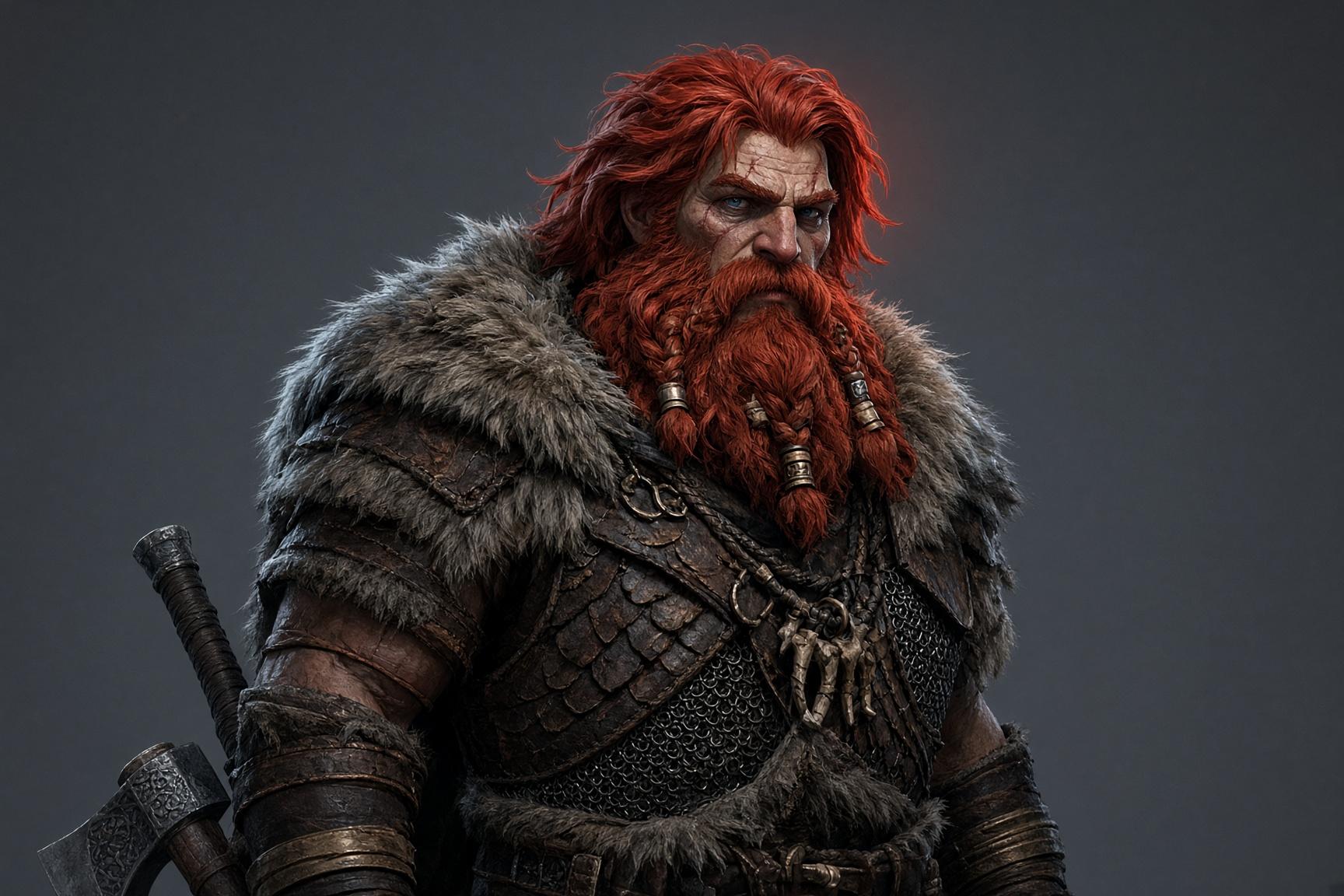 Portrait of Raymun Redbeard