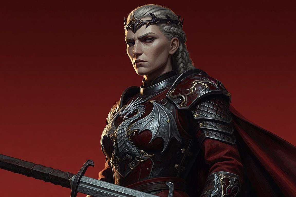 Portrait of Visenya Targaryen
